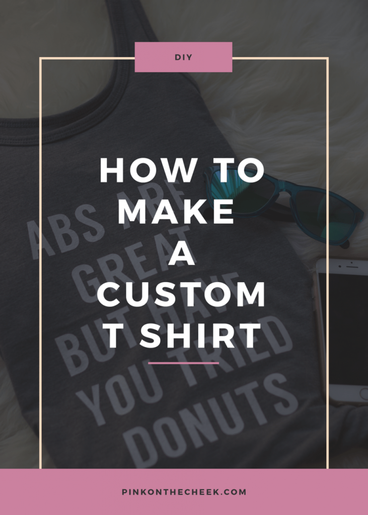 Custom T Shirt with Expressions Vinyl
