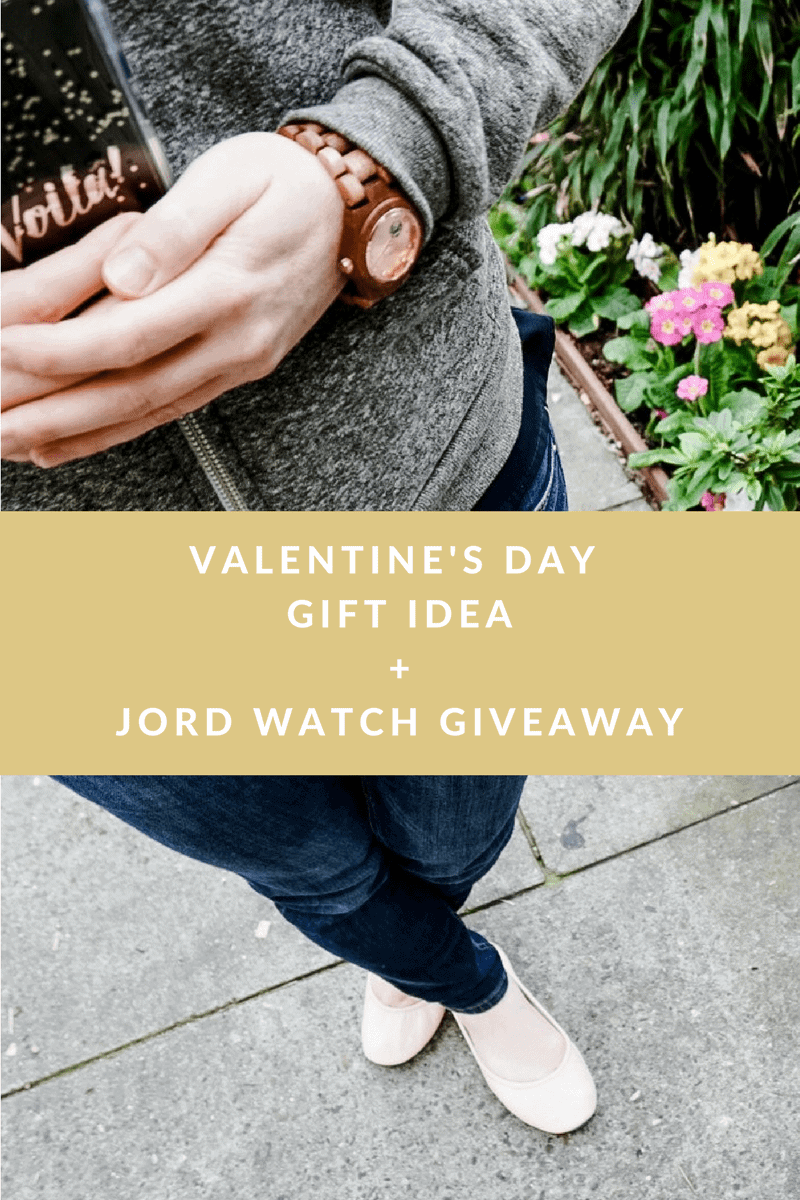 valentine's day gift idea+jord watch giveaway