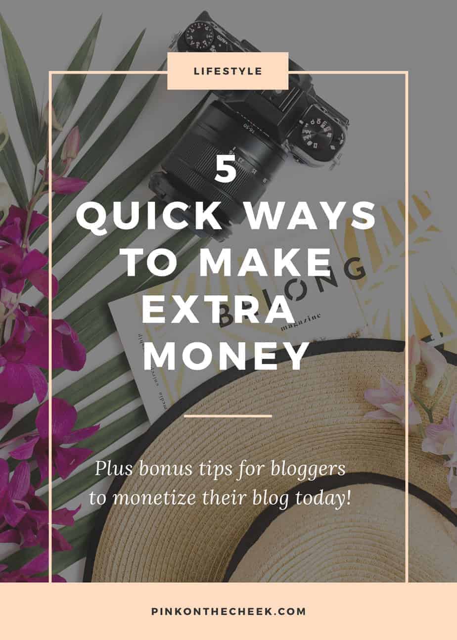 5 Quick Ways to Make Extra Money