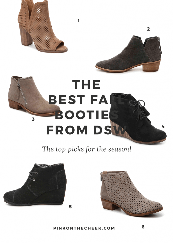 The Best Fall Booties from DSW – Pink on the Cheek