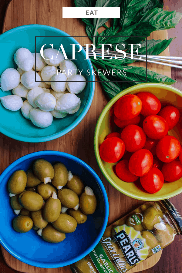 Caprese Party Skewers