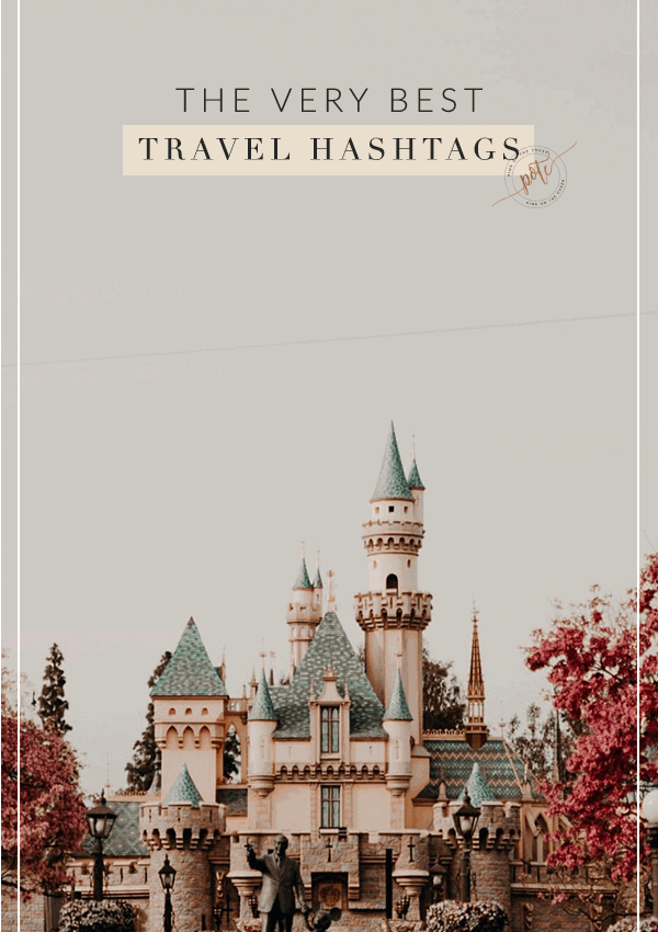 The very best hashtags to use on Instagram. Perfect for spring break travel photos!