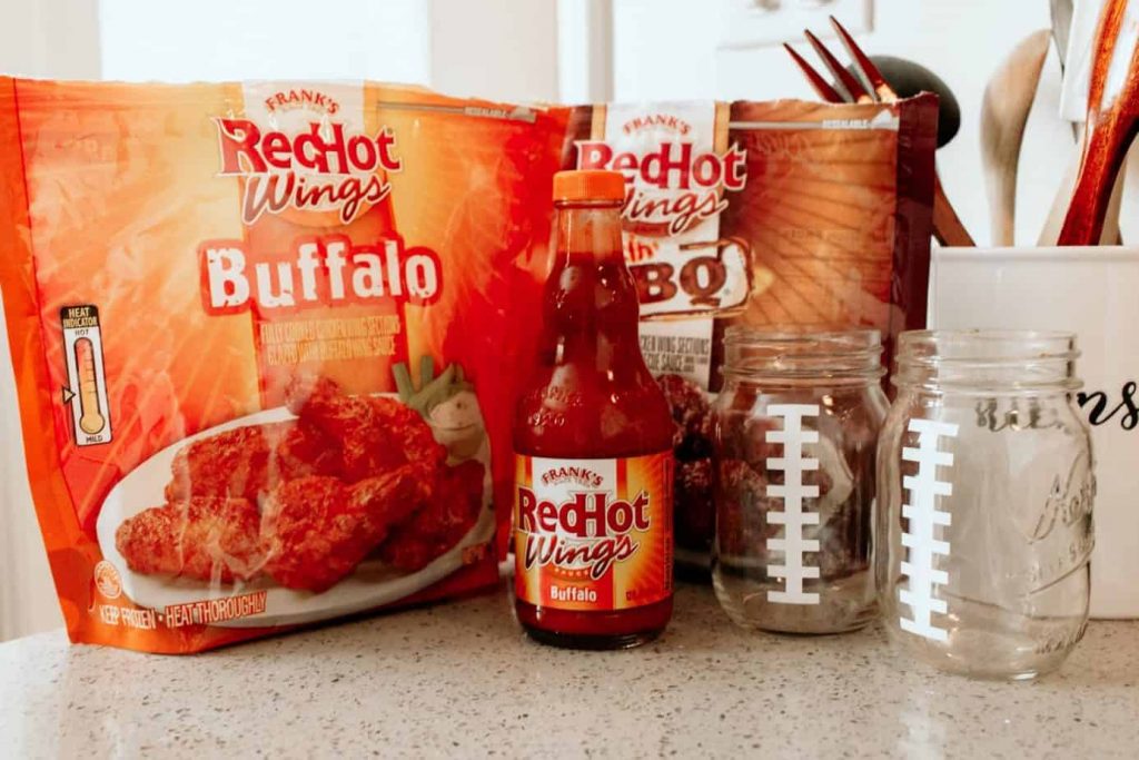 Super Bowl Party Ideas with Frank's Red Hot Buffalo Wings.